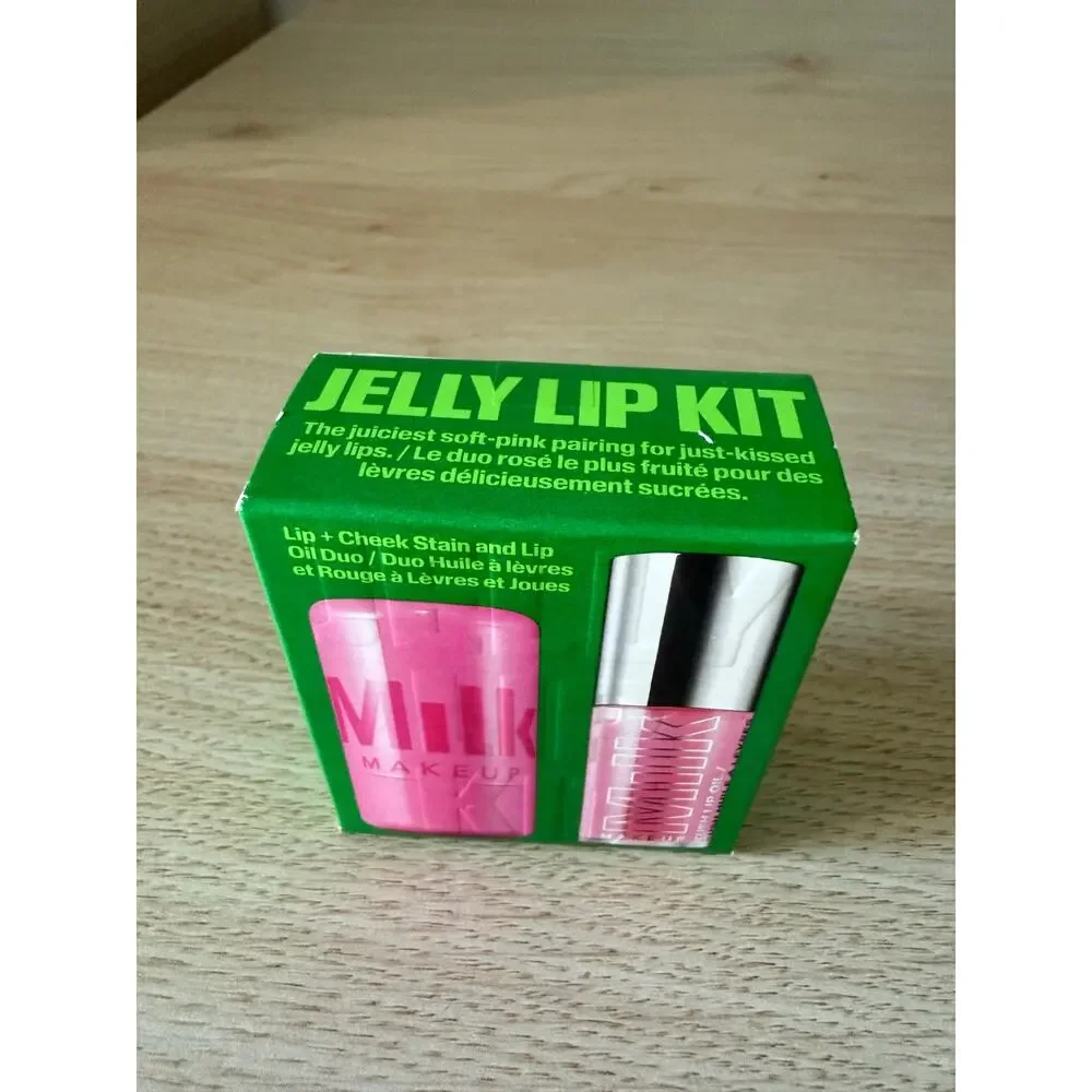 $50 New Milk Makeup Jelly Lip Burst & Strawberry Haze Lip Stain Lip Oil Set